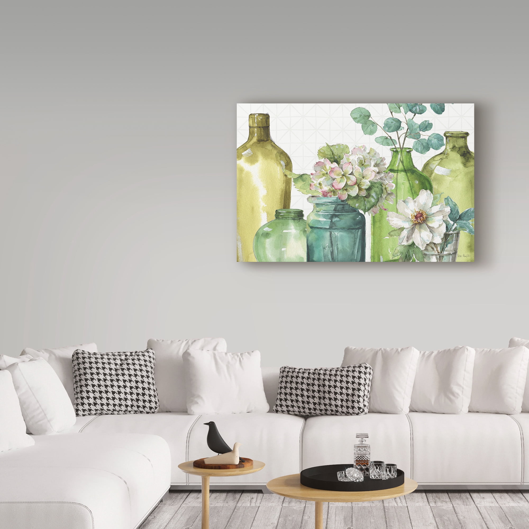 Trademark Fine Art 'Mixed Greens XLIX' Canvas Art by Lisa Audit