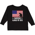 thumbnail image 3 of Inktastic Military Soldier Daddy Always My Hero Boys or Girls Long Sleeve Toddler T-Shirt, 3 of 5