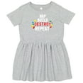 thumbnail image 3 of Inktastic Nap Build Destroy Repeat with Colorful Building Blocks Girls Toddler Dress, 3 of 5