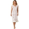 thumbnail image 1 of Floral Button Down Nightgown by Cozee Corner, 1 of 3
