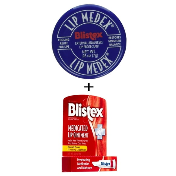 Blistex (2.5Oz) Onguent pour les Lèvres Médicamenteux Lip Medex 1Pcs