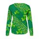thumbnail image 5 of Xuyuer Womens St Patrick's Day Sweatshirt Shirt Shamrock Clover Printed Long Sleeve Pullover Tops, 5 of 7