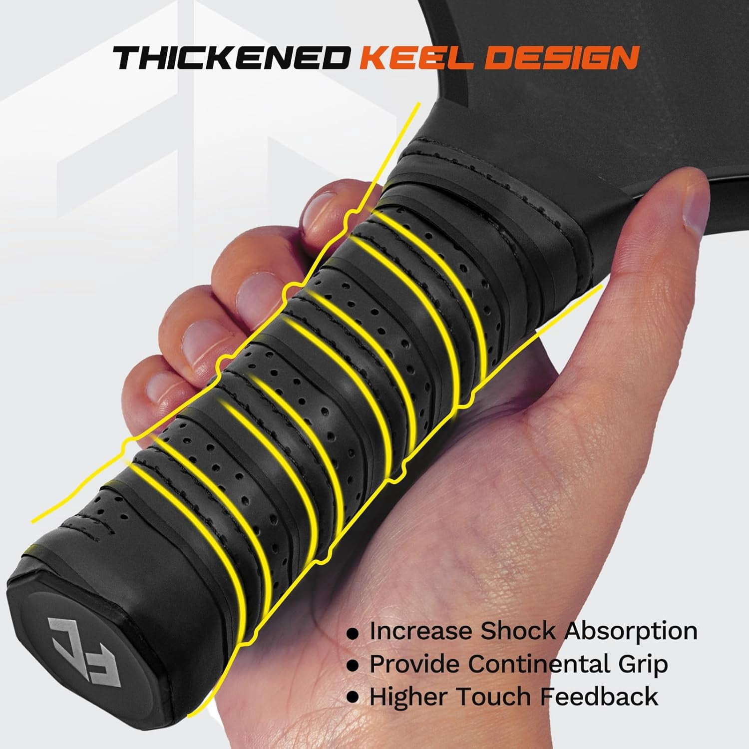 2Pcs Replacement Grip Wrap for Pickleball Rackets, Pickleball Overgrip Paddle Grip Tape, Anti-Slip Grip-Easy Installation and Long-Lasting Performance