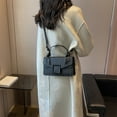 thumbnail image 3 of PENGXIANG PENGXIANG Women Handbag Waterproof Faux Leather Handle Solid Color Ladies Crossbody Wallet Tote Bag Daily Use, 3 of 10