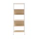 thumbnail image 3 of Librero TRAZO 64 h172 Blanco Semi mate-Roble PEME DOMUS TRAZO/Librero, 3 of 5