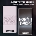 thumbnail image 4 of UPONRAY Don't Let The Hard Days Win Neon Signs, 15.8"*5.2" Dimmable & USB-Powered LED Neon Light, Stylish Wall Decor for Bed Room, Living Room, Baby's Room, Bar, Party, 4 of 8