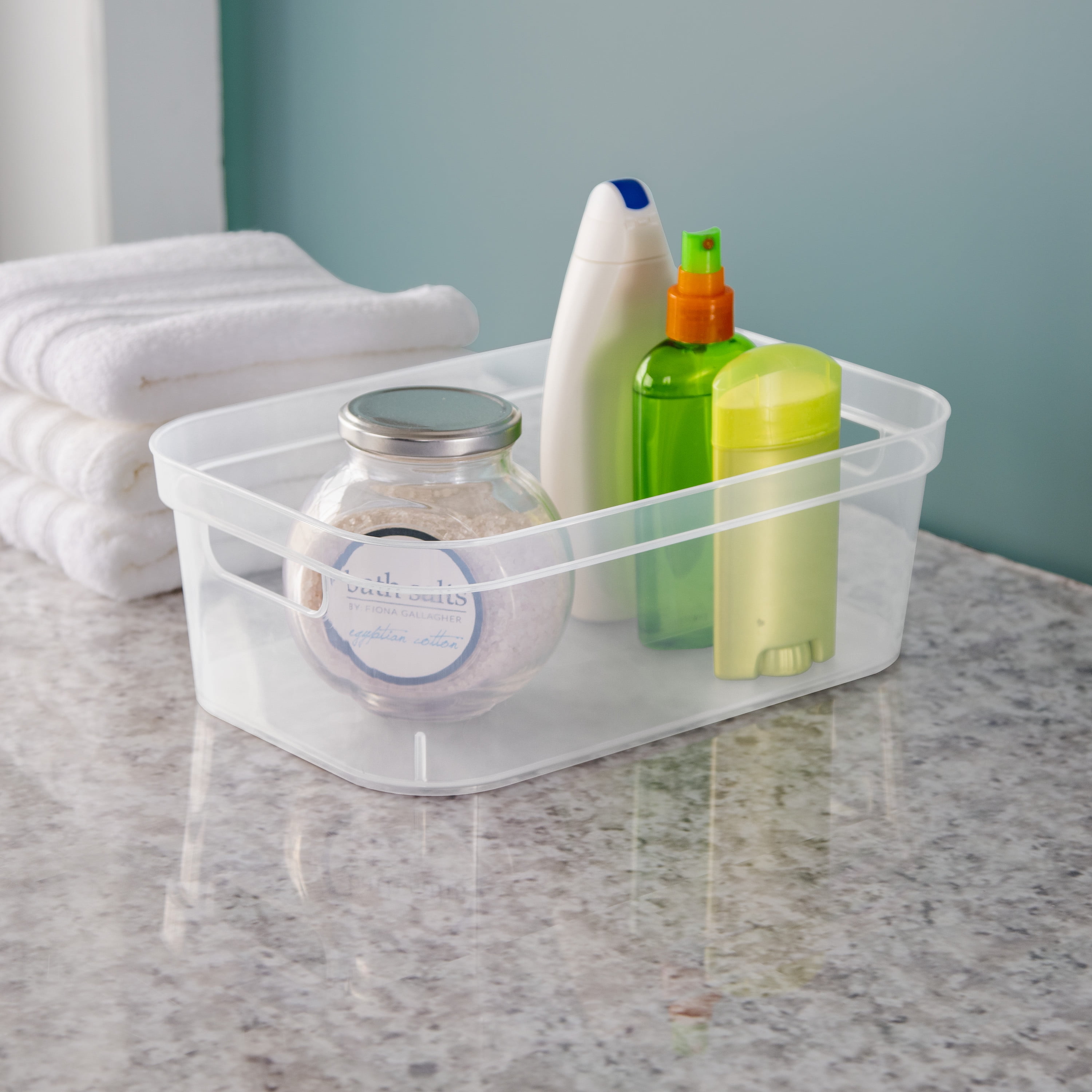 Sterilite 1328 - Narrow Storage Bin Clear 13288608