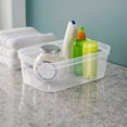 thumbnail image 5 of Sterilite Small Storage Bin Plastic, Clear, Set of 8, 5 of 8