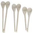 thumbnail image 2 of SET OF 6, Wooden Cooking Mixing Spoon, Birch Wood, 3-Sizes (10-Inch, 12-Inch, 14-Inch), 2 of 3
