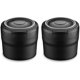 thumbnail image 1 of 2X Cenicero portátil ûrLED Portavasos con luz Cenicero automático para coche Ceniceros sin humo Accesorios para coche, Negro, 1 of 5