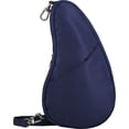 thumbnail image 4 of AmeriBag 10" Microfiber Crosbody Sling Baglett (Navy), 4 of 8