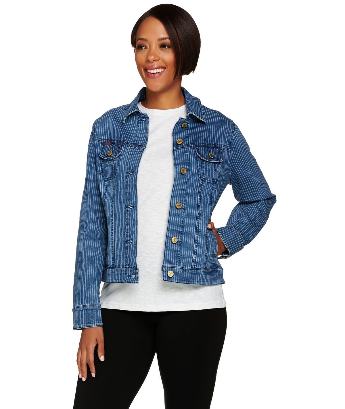 Isaac Mizrahi TRUE DENIM Railroad 