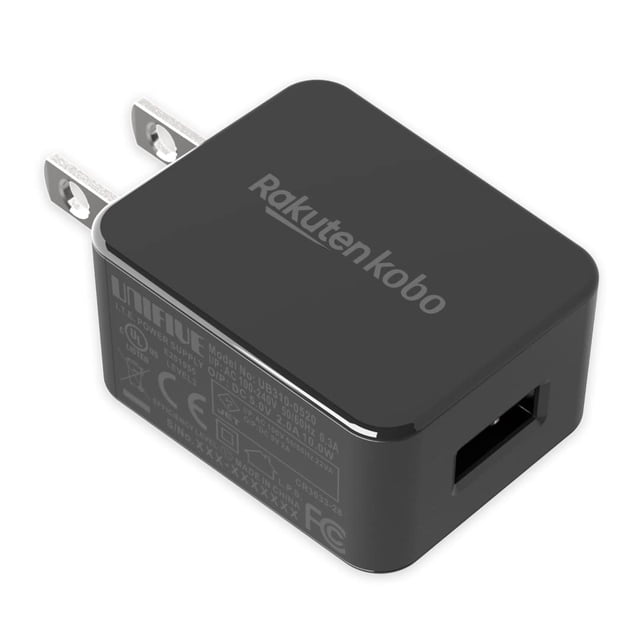Cargador compacto con adaptador de corriente USB Kobo de 5 V