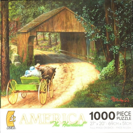 Ceaco America Heartland Dogwood Sunday Puzzle 1000 Piece