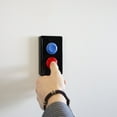 thumbnail image 3 of Arcade Light Switch Plate - Single Switch (Black/Red/Blue), 3 of 6