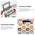 thumbnail image 3 of Fuzoiu Colorful Donuts Print Suitcase Cover,Washable Luggage Covers for Suitcase,Elastic Luggage Protector Cover,Scratch Resistant Travel Suitcase Covers-Small, 3 of 7
