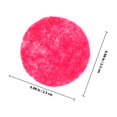 thumbnail image 2 of OUNONA Craft Felt Nonwoven Fabric 100Pcs Assorted Color Round Felt Pieces For Diy Projects, 2 of 5