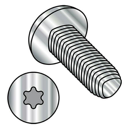 

10-24X3/8 6 Lobe Pan Thread Rolling Screws Thread Rolling Full Thread 410 Stainless Pass &Wax (Pack Qty 4 000) BC-1006RTP410