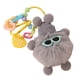 thumbnail image 1 of Llavero de peluche, divertido regalo de cumpleaños, llavero de coche para amigos, adultos, hombres y mujeres Gris, 1 of 8