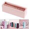 thumbnail image 3 of Soporte de silicona para pinceles de maquillaje Estante de secado al aire para Rosado Colcomx Soporte de cepillo de maquillaje de silicona, 3 of 8