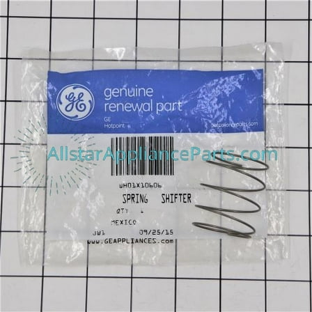 GE Washing Machine Spring Shifter WH01X10606