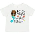 thumbnail image 3 of Inktastic 100 Magical Days of School with Blue Mermaid and Fish Boys or Girls Toddler T-Shirt, 3 of 5