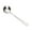silver, variant on KRONDO 10PCS Long Handle Round Soup/Bouillon Spoons Stainless Steel, Kitchen and Dining Table Essentials