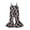 Black, variant on KAUOD 3 6 12 18 24 Months Girls Flower Halloween Overall Sleeveless Backless Bell Bottom Jumpsuits Halloween Rompers Clothes