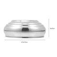 thumbnail image 3 of 2pcs Garden Sphere Stand Stainless Steel Thickened Gazing Ball Stand Flagpole Base, 3 of 3