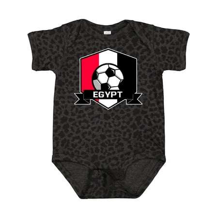 

Inktastic Soccer Egypt Flag Banner Gift Baby Boy or Baby Girl Bodysuit
