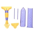 thumbnail image 2 of Espada Impresión 3D Espada Juguete PLA Juego De Rol Espada Cosplay Accesorio De Vestuario Para Colección Festival Regalos De Vacaciones Amarillo Azul, 2 of 7