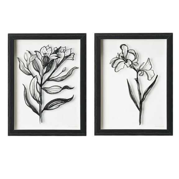 Crystal Art Gallery Flrl Sketch (Set of 2)