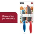 thumbnail image 6 of Zyliss 2-Piece Santoku Value Set - Stainless Steel Knife Set - Mini Santoku and Santoku Knives - Travel Knife Set with Safety Kitchen Blade Guards - Dishwasher & Hand Wash Safe - 2 Pieces, 6 of 7
