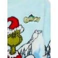 thumbnail image 2 of The Grinch Toddler Girls' Plush Faux Shearling Holiday Sweater, Sizes 12M-5T, 2 of 3