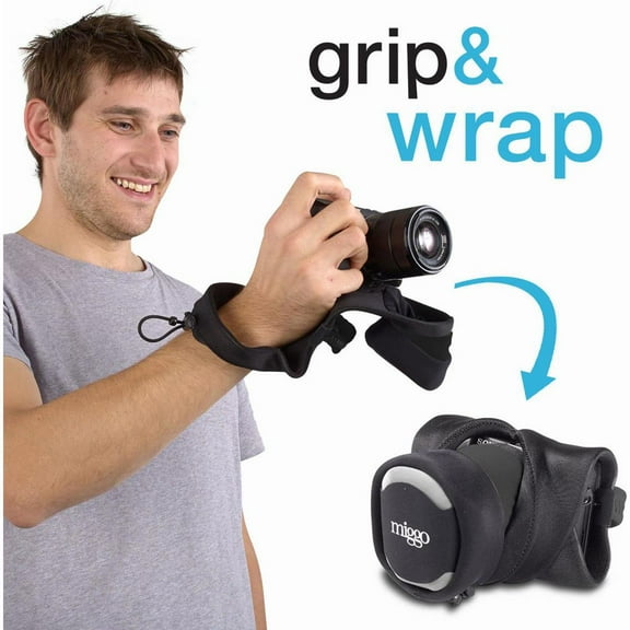 miggo Grip and Wrap Mirrorless (CSC) - Black / Black