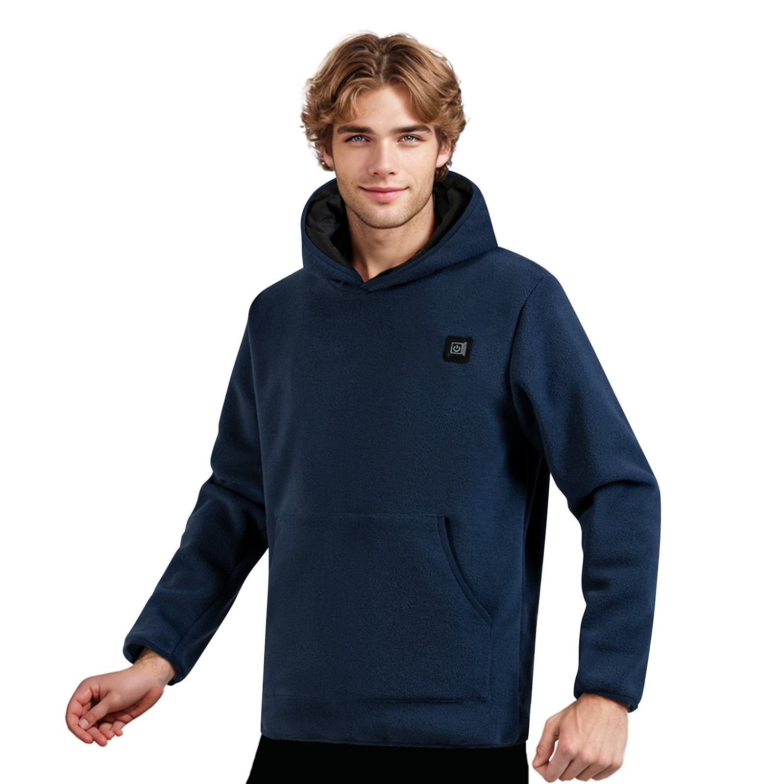 Turilly Unisex 6 Heated Hoodie Usb Rechargeable Thermal Sweatshirt Washable Hooded Sweatshirt For Men And Women