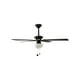 thumbnail image 4 of Ventilador de techo 42", acabado negro, 4 aspas, 3 velocidades 40W, 4 of 4