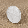 thumbnail image 2 of 2PCS Ancient Mythical Creatures Lucky Coin Lottery Ticket Scratcher Tool Silver, 2 of 7