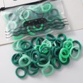 thumbnail image 3 of Skymirror 100Pcs Colorful Hair Ties Gentle Towel Ring Material Elastic Bands Hair Rings Styling Lightweight Versatile Accessories, 3 of 7