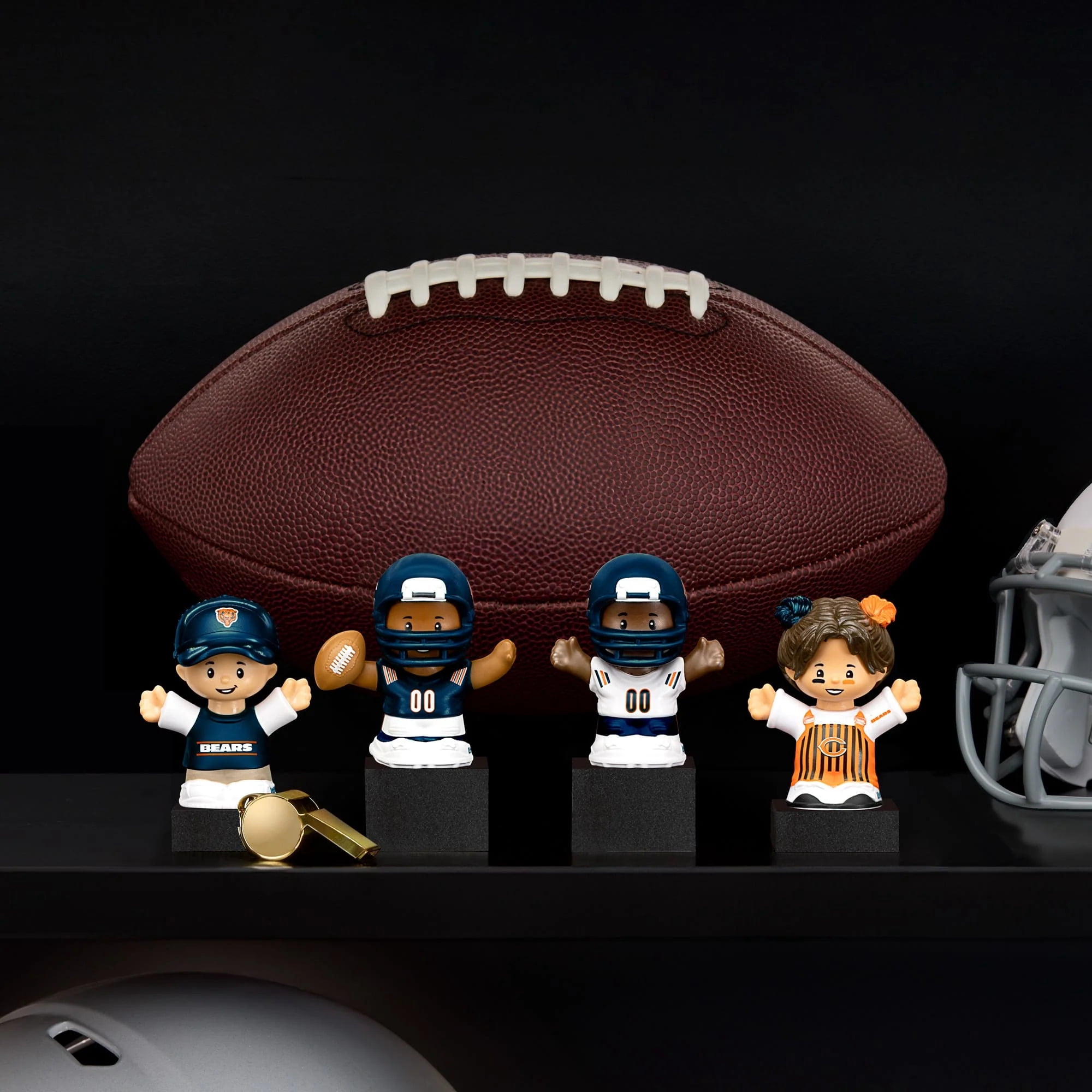 Fisher Price - Little People Collector x NFL Chicago Bears 4-Pack