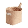 thumbnail image 1 of EeaseMX Bolsa de almacenamiento de pared de algodón y lino, para colgar sobre la puerta, organizador de artículos diversos para dormitorio, sala de estar y baño (patrón aleatorio)., 1 of 8