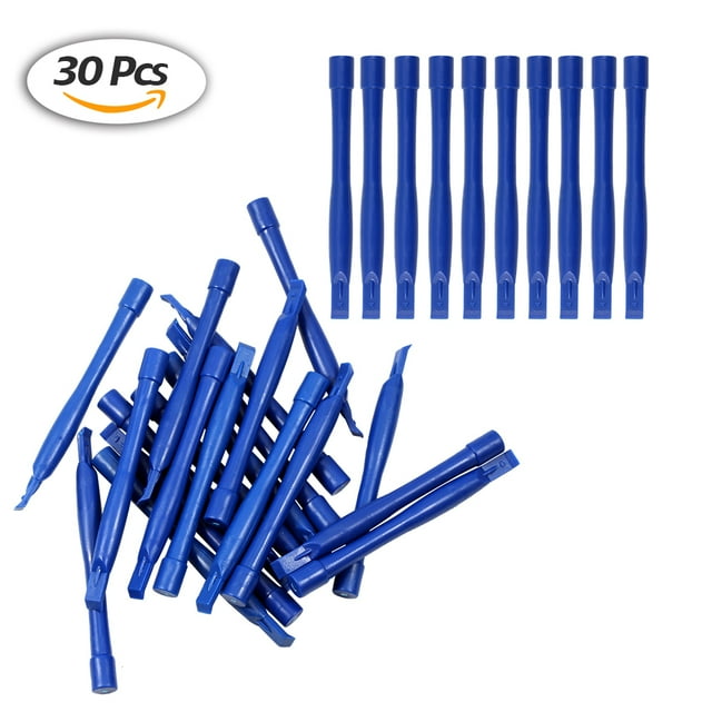 SPEEDWOX 30 Pcs Flathead Plastic Pry Bars Crowbar Plastic Spudger Set Repair Opening Tool for Phone Tablet