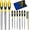 Black-10pcs, variant on Small File Set, 13 Pcs Needle Diamond File | 6 Pcs Jewlers Files & 6 Pcs Steel Files with Steel Brush and Carry Case, For Precision Metal Work, Woodworking