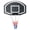 Black, variant on Wall-Mounted Basketball Hoop, Folding Basketball Hoop with Shatterproof Backboard, 28.5 x 18 Inches, Durable Basketball Hoop with All-Weather Mesh for Indoor Outdoor Use, Black