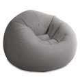 thumbnail image 1 of Intex 68579EP Inflatable 42 x 41 x 27 Inch Beanless Bag Lounge Chair, Gray, 1 of 7