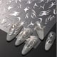 thumbnail image 4 of pegatinas tridimensionales 3D para uñas, láser de viento bronceador, patrón geométrico dorado champán, pegatinas adhesivas traseras 3D para uñas, 4 of 5