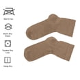 thumbnail image 7 of Cosyfeel Diabetic Socks men Loose Diabetic Ankle Socks - Bamboo Socks For Men Seamless Toe and Non-binding Top, 4 Pairs Soft Cozy Diabetics Neuropathy Socks For men, 7 of 7