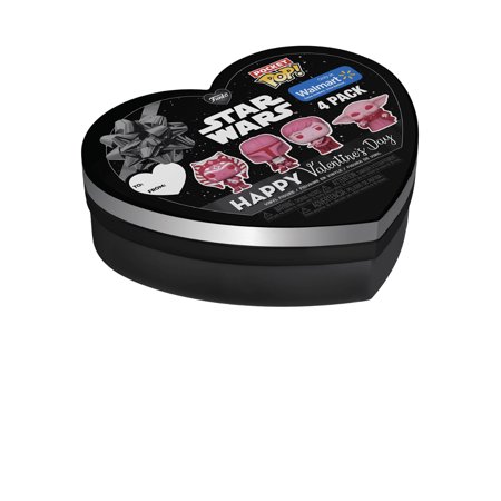 Funko Pocket POP: The Mandalorian Valentine Box 4 Piece (Walmart Exclusive)