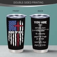 thumbnail image 3 of Christian Gifts for Men, Catholic Gift, Religious Gifts for Men, Christian Fathers Day Birthday GraduationTravel Mugs, Inspirational Gifts, Bible Verse Gift, Man of God 20oz Coffee Tumbler, 3 of 6