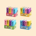thumbnail image 2 of CoreLiving Mini Erasers Bulk Pack 4 Count Cute Book Figure Assortment Fun Desk Pet Prizes for Classroom Treasure Box Easter Basket Stuffers Party Favors, 2 of 9